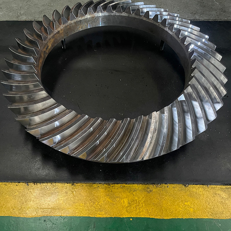 سختي بالا HB260-320 Bevel Gear با پروفایل دندان بر اساس نقشه ها و پایان سطح درمان گرما