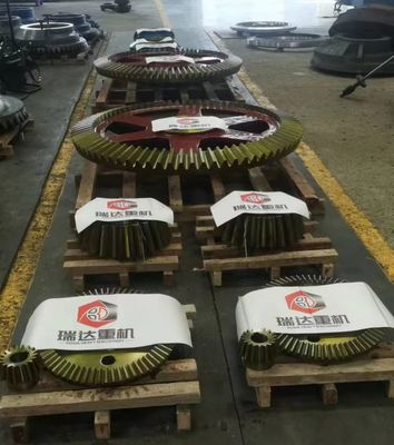 دستکاری شده ساخت آهن آلیاژ فولاد ساده Bevel Gear ISO گواهی