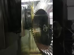 چرخ‌دنده مخروطی مارپیچ بزرگ با دقت بالا برای لوازم جانبی کاهنده دستگاه خردکن